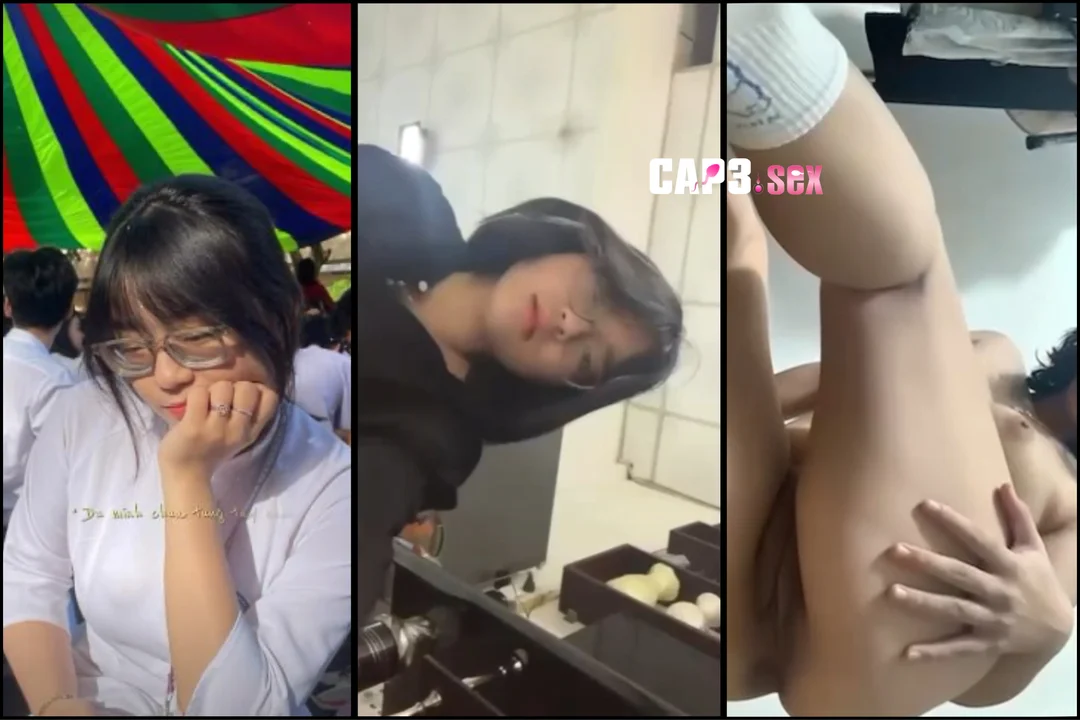 Ảnh thumbnail video [Hot] Ngọc Chi nữ sinh Love 10 kính cận cực xinh lộ clip khoe vú bím thủ dâm quả body ngọt nước chuẩn gái non